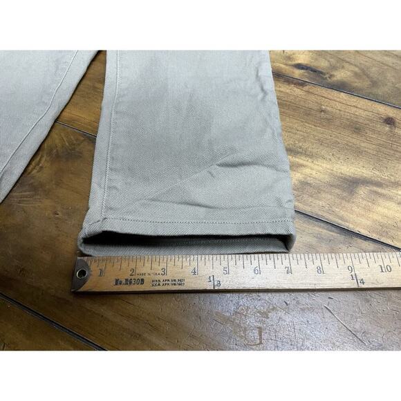 Best Made Co Jeans Mens 31x30 Khaki Straight Denim Jeans - Picture 11 of 12